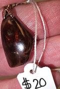 Fire Agate Pendant
