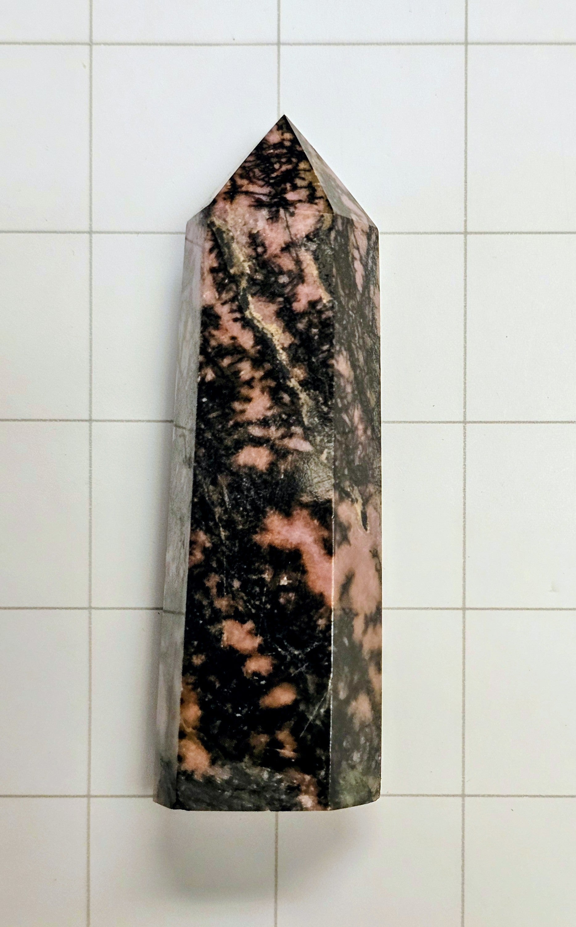 Rhodonite Obelisk