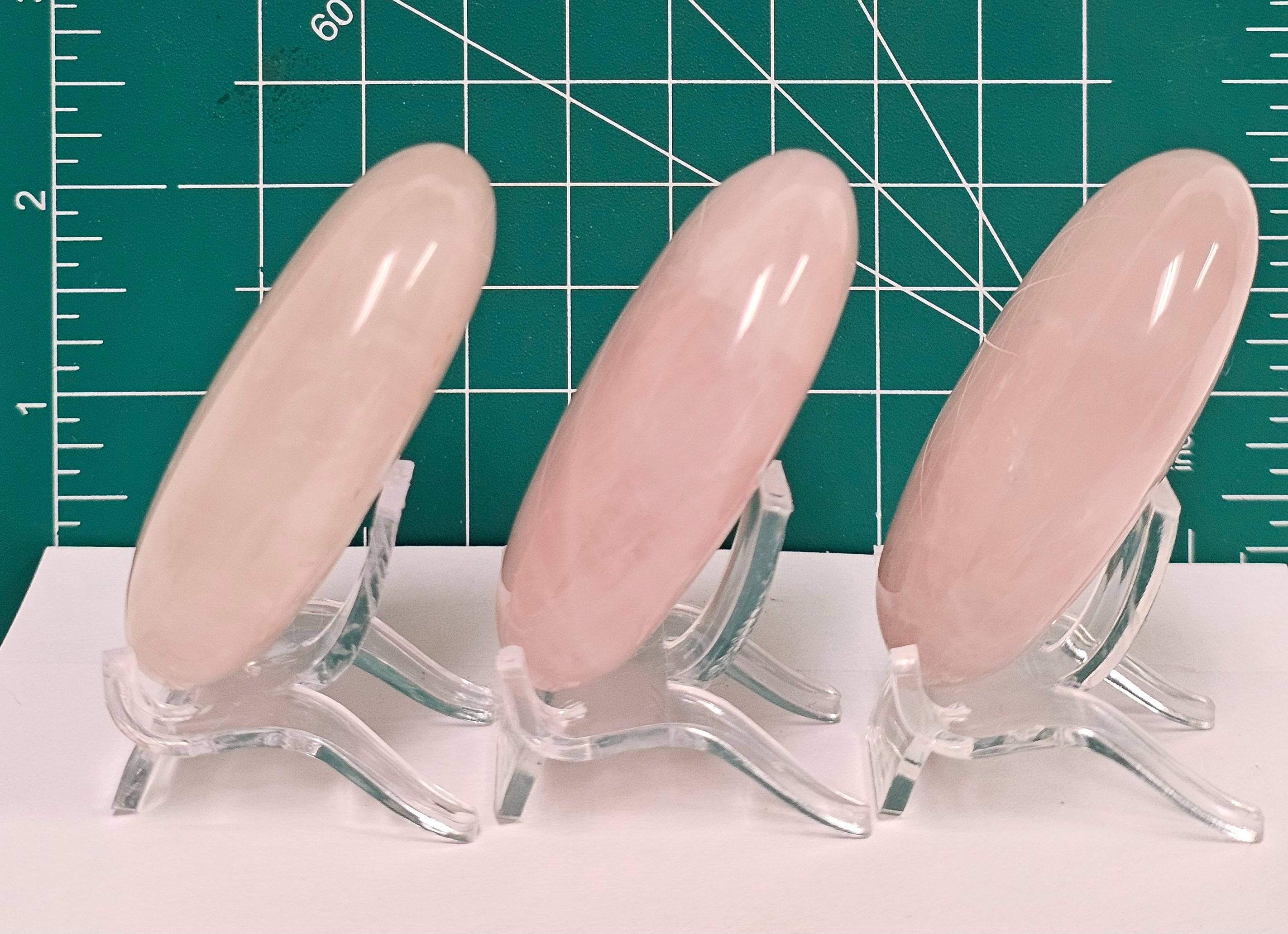 Rose Quartz Palm Stones