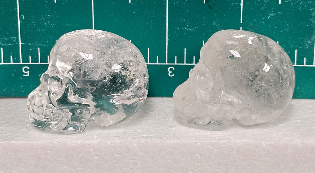 Crystal Quartz Skull