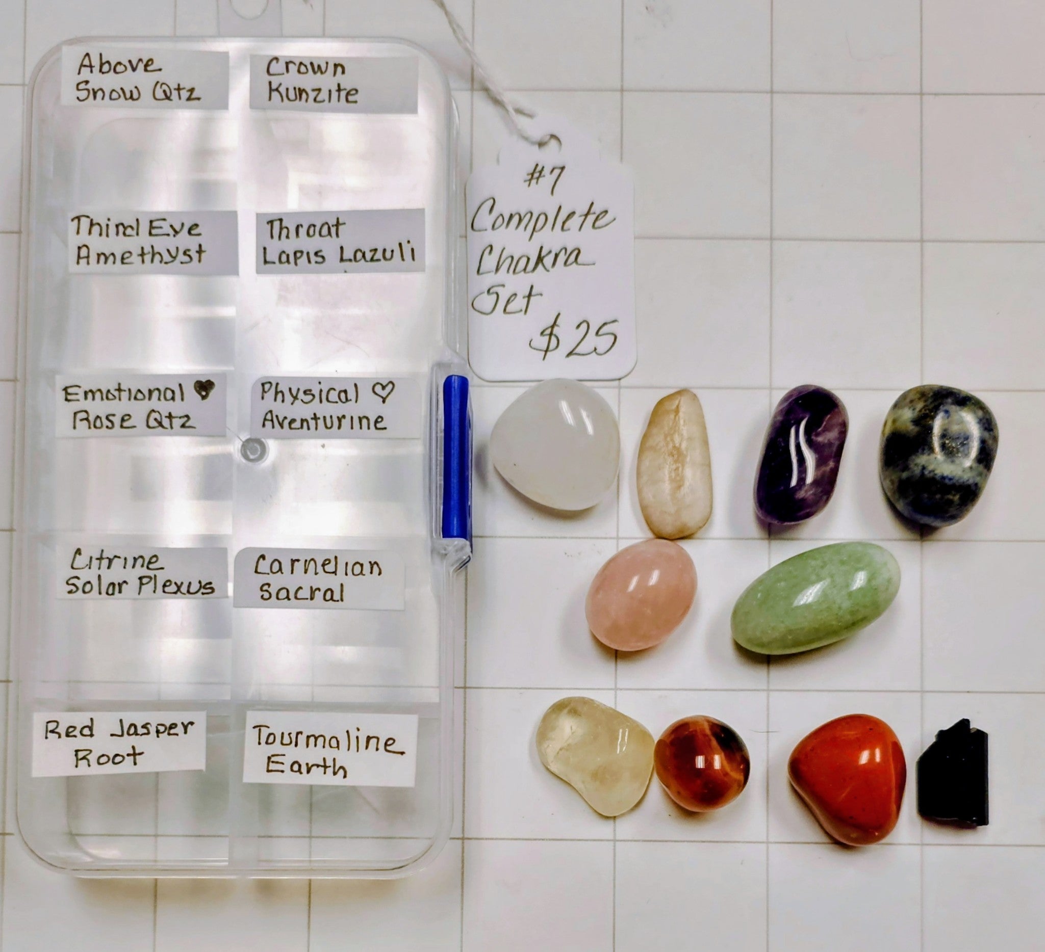 Complete Chakra Stone Set
