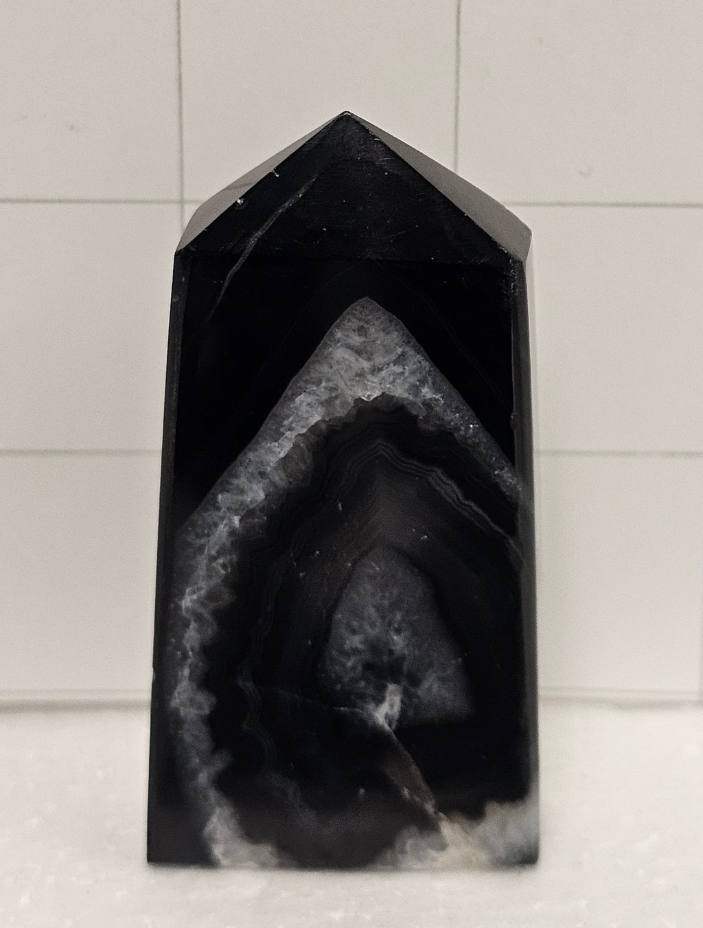 Tuxedo Agate Tower