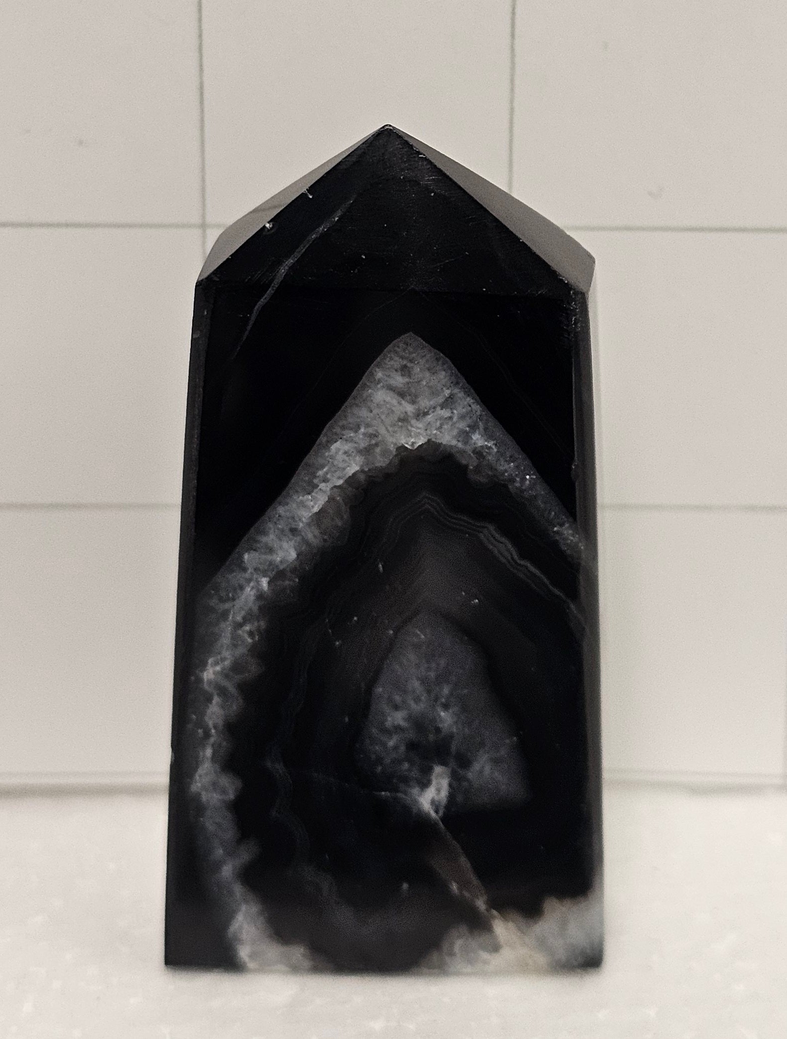 Tuxedo Agate Tower