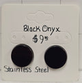 Black Onyx Earrings