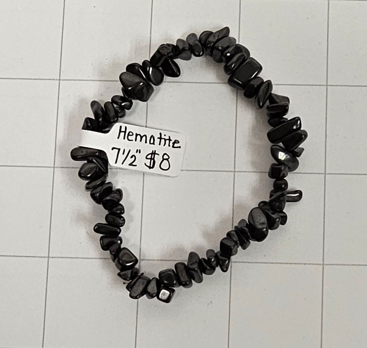 Hematite chip Bracelet