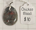 African Chicken Blood Pendant