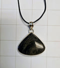 Silver Sheen Obsidian Necklace