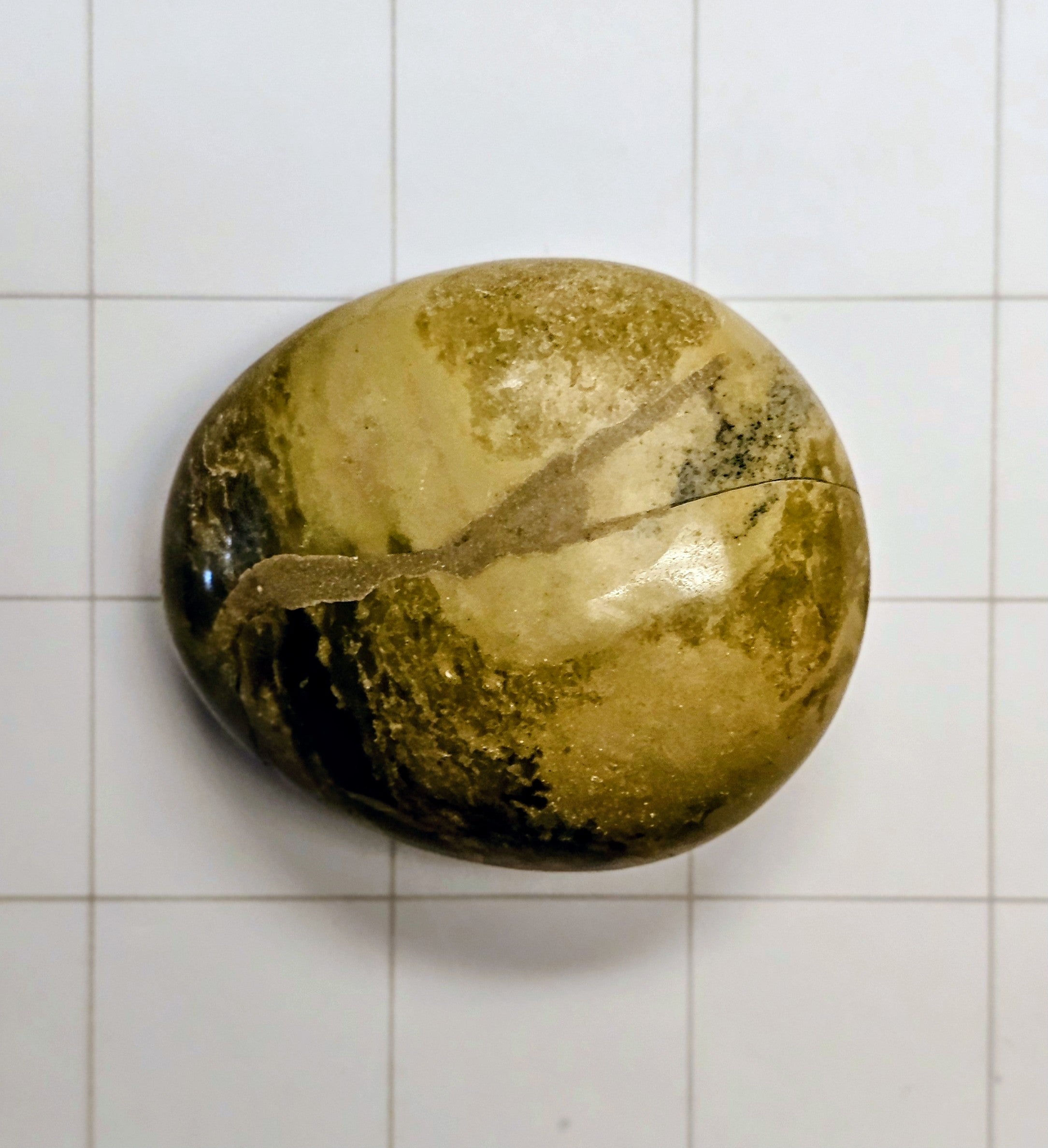 Green Opal Palm Stone
