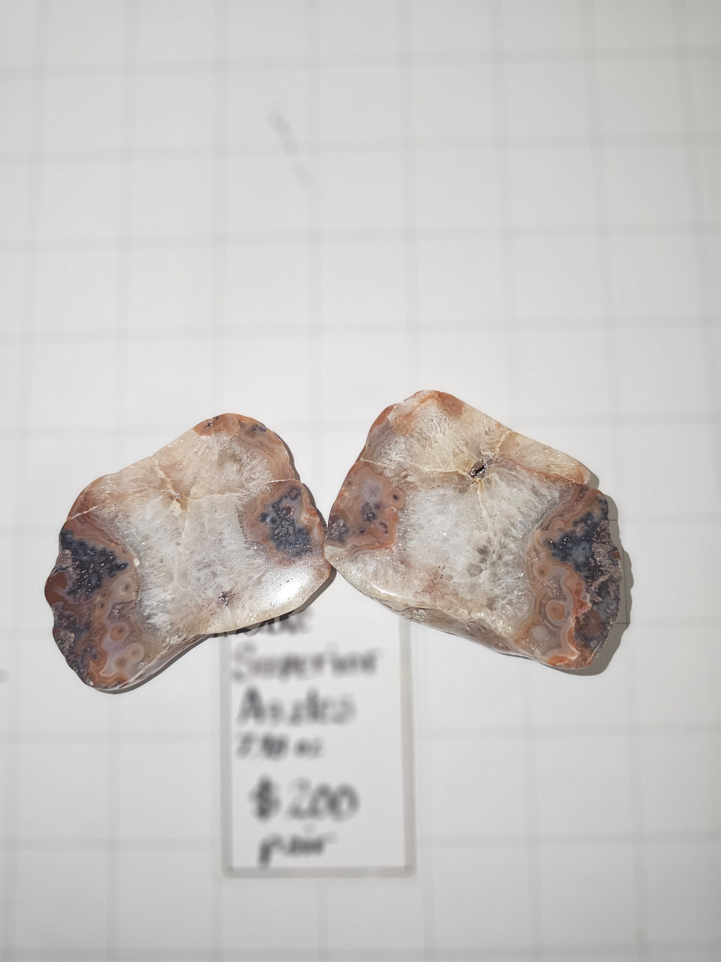 Lake Superior Agate Pair