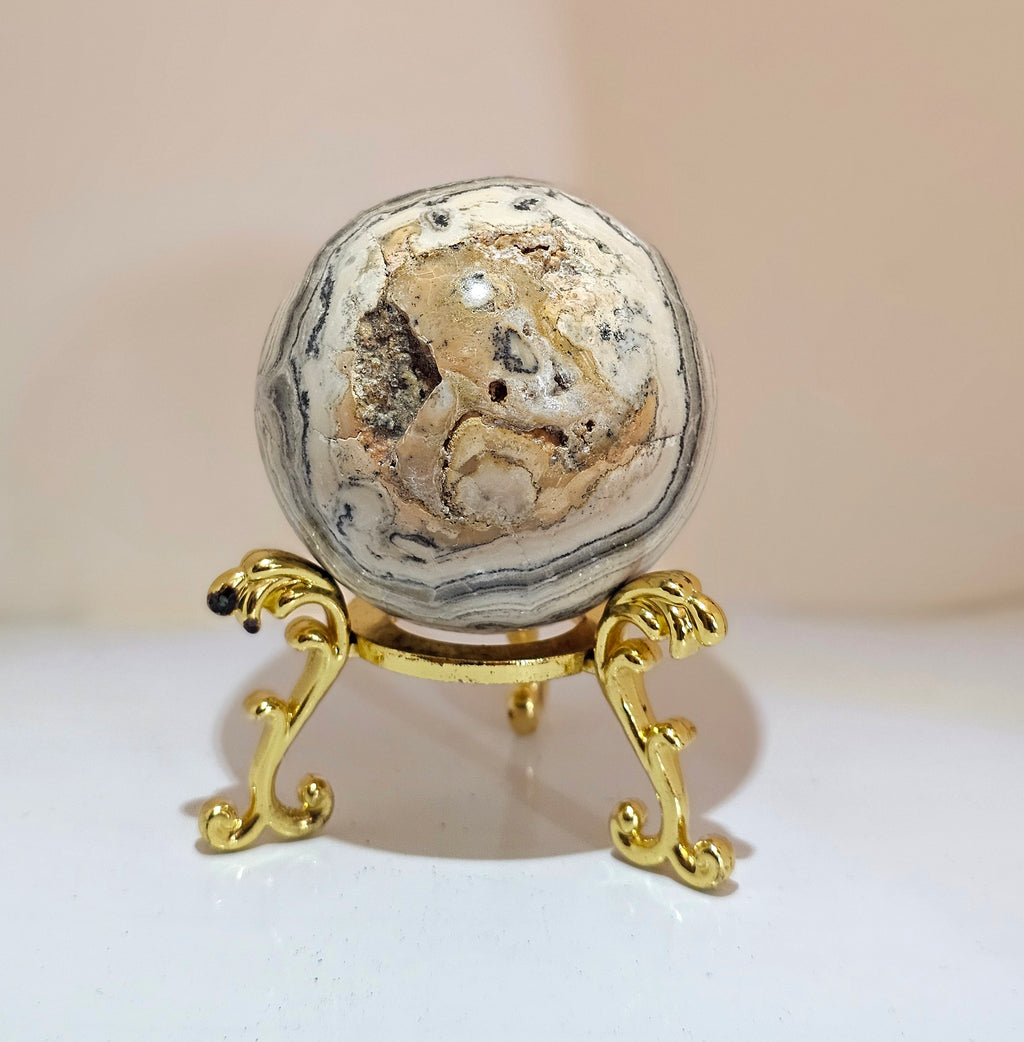 Bumble Bee Jasper Sphere