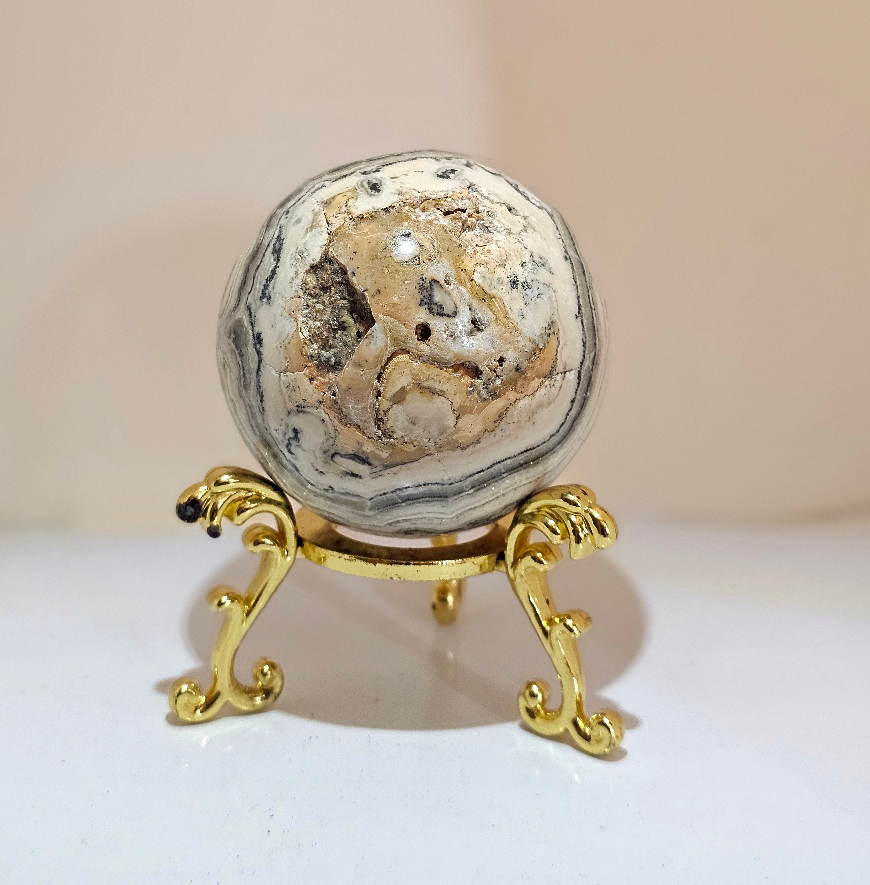 Bumble Bee Jasper Sphere