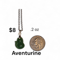 Aventurine Kitty Necklace