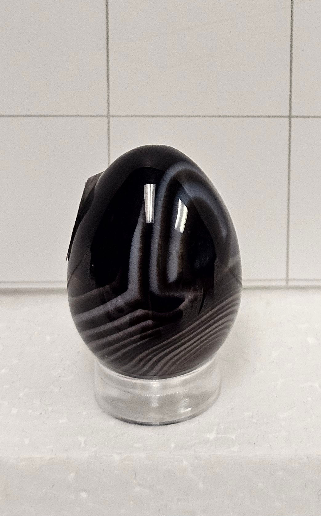 Tuxedo Agate Egg