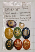 Chakra Palm Stone Set