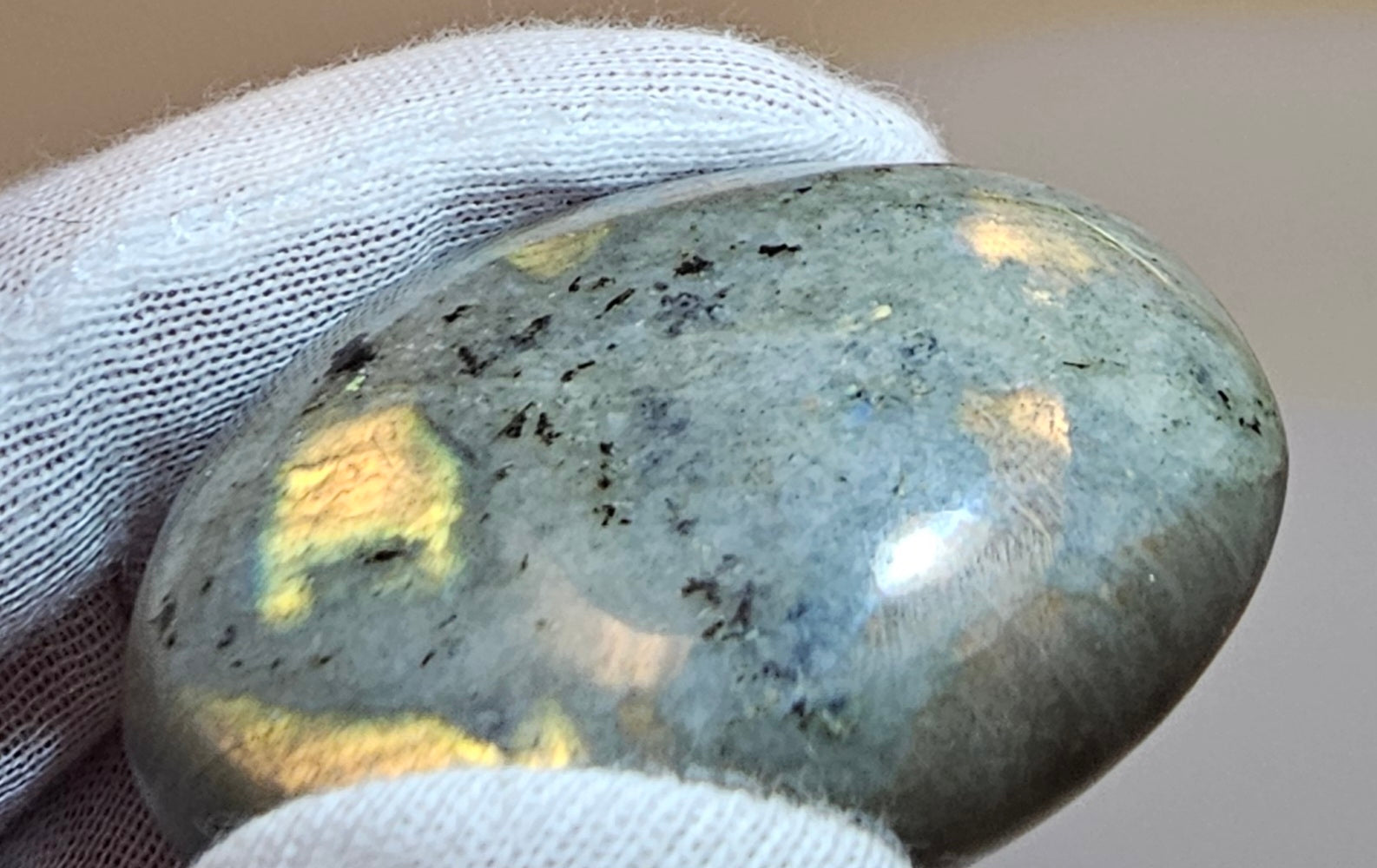 Labradorite Palm Stone