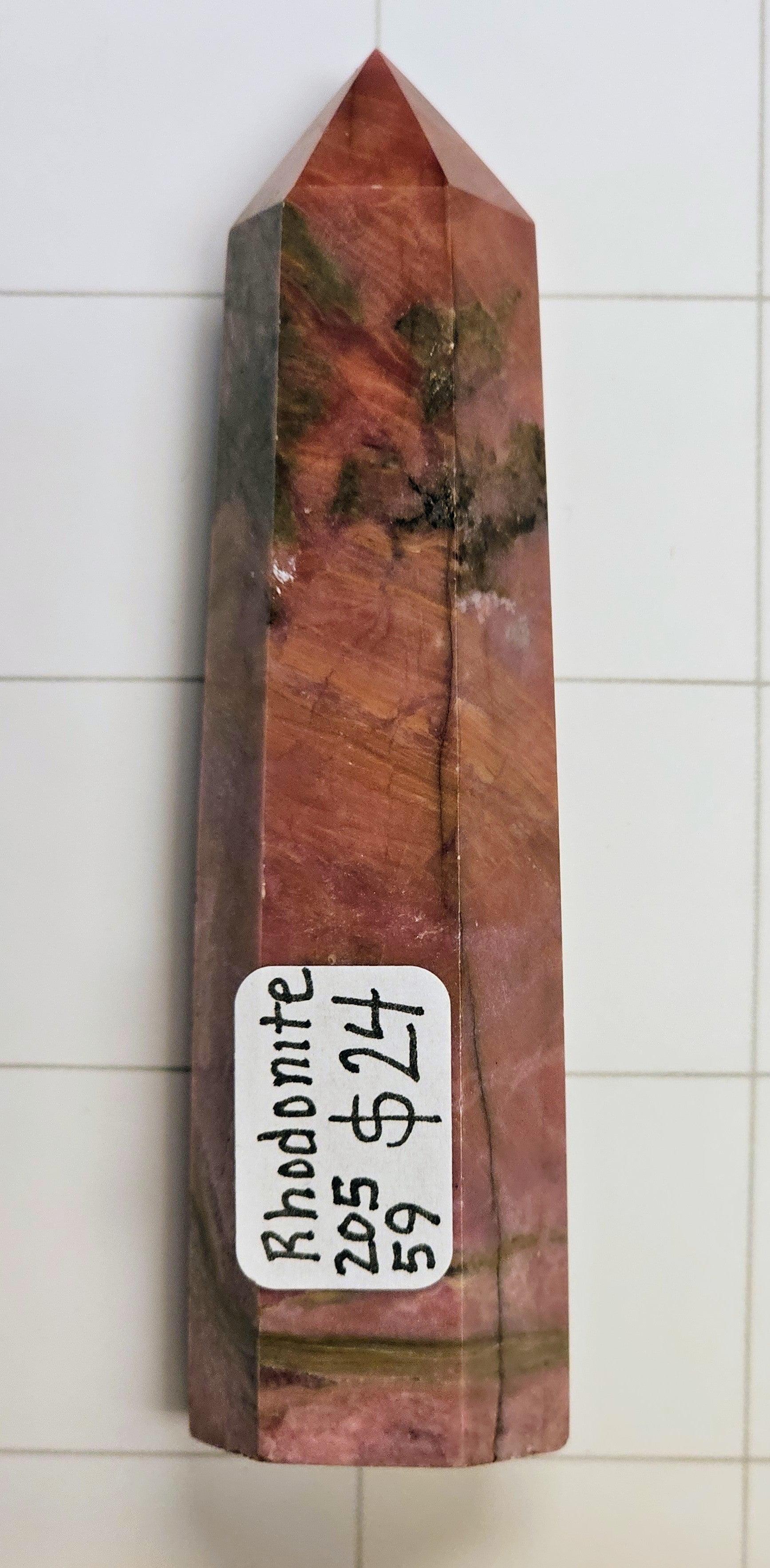 Rhodonite Obelisk