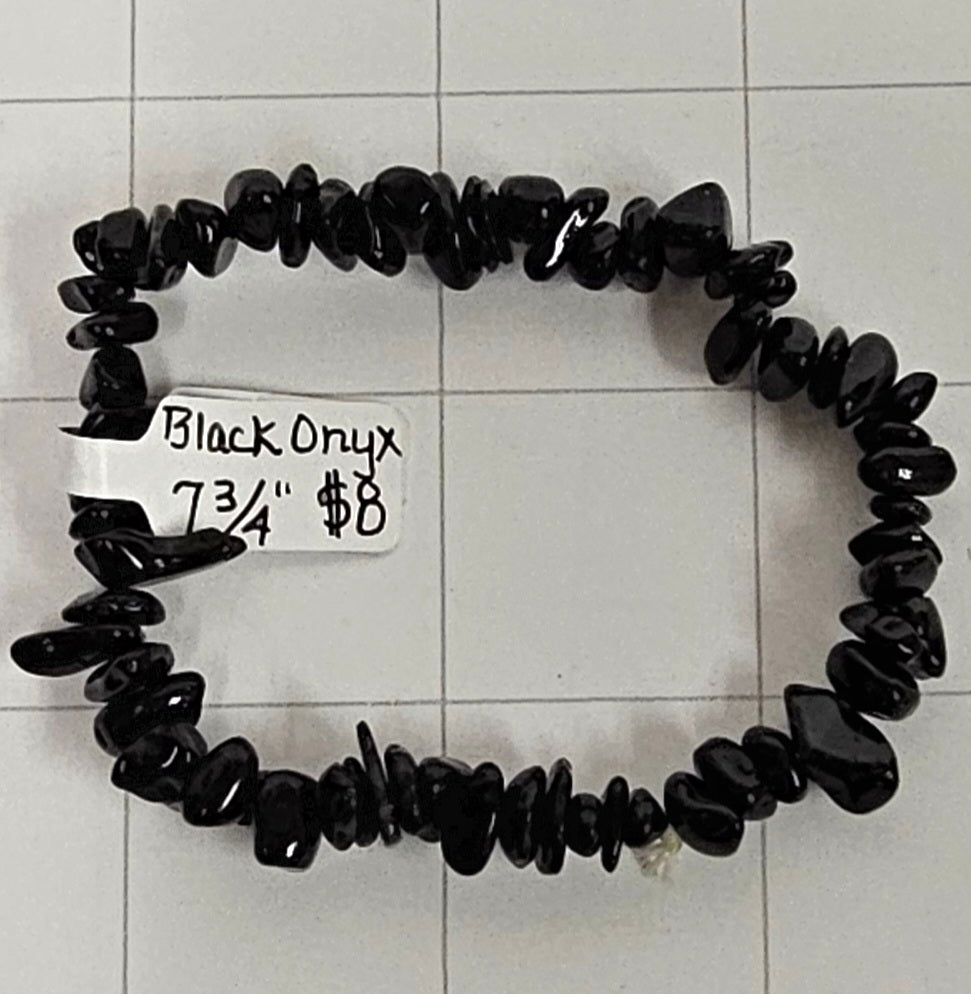 Black Onyx chip Bracelet