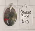 African Chicken Blood Pendant