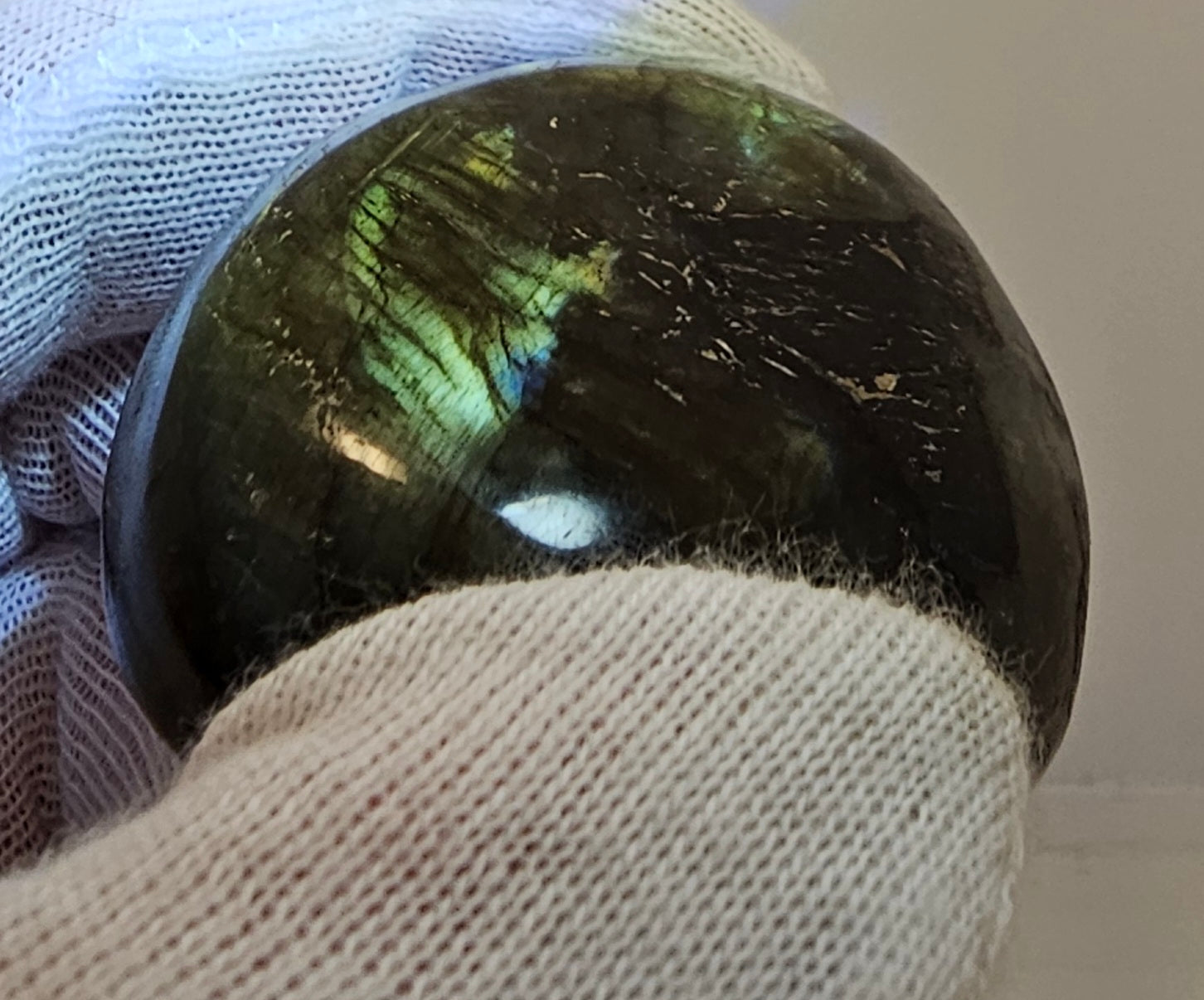 Labradorite Palm Stone