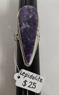 Lepidolite Ring