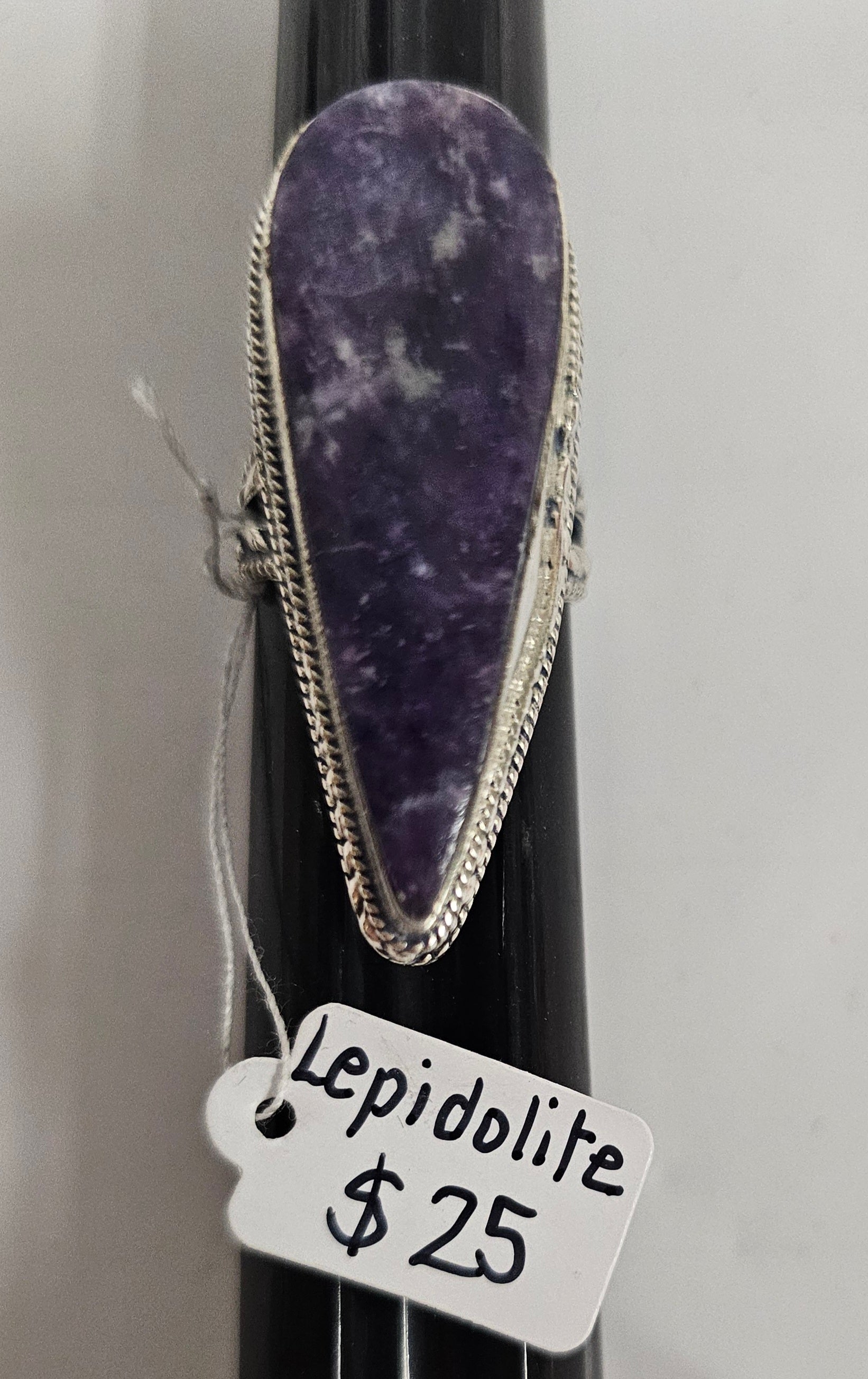 Lepidolite Ring