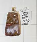 Texas Moss Agate Pendant