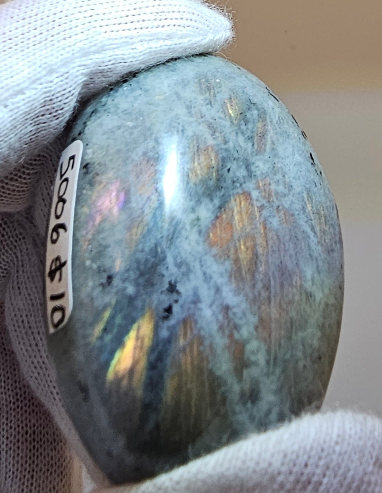 Labradorite Palm Stone