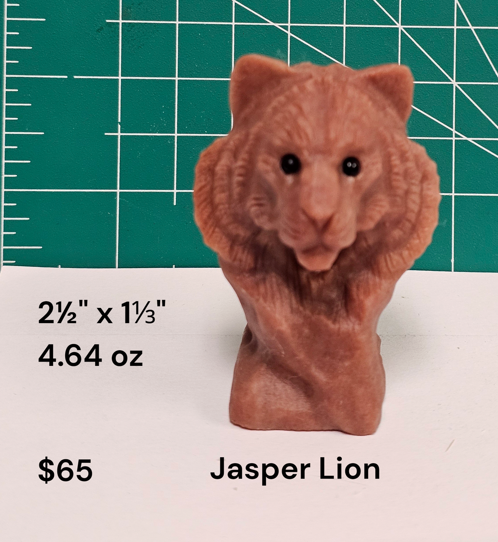 Jasper Lion bust