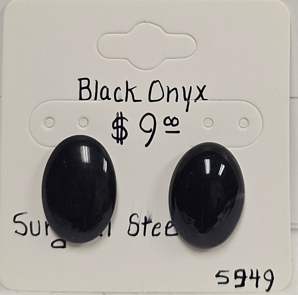 Black Onyx Earrings