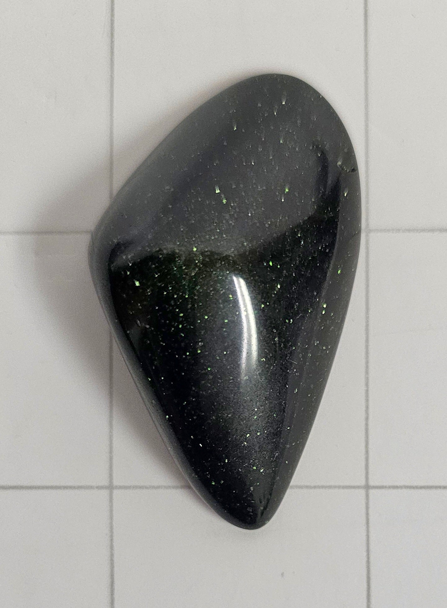 Green Goldstone tumble