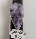 Lepidolite Ring