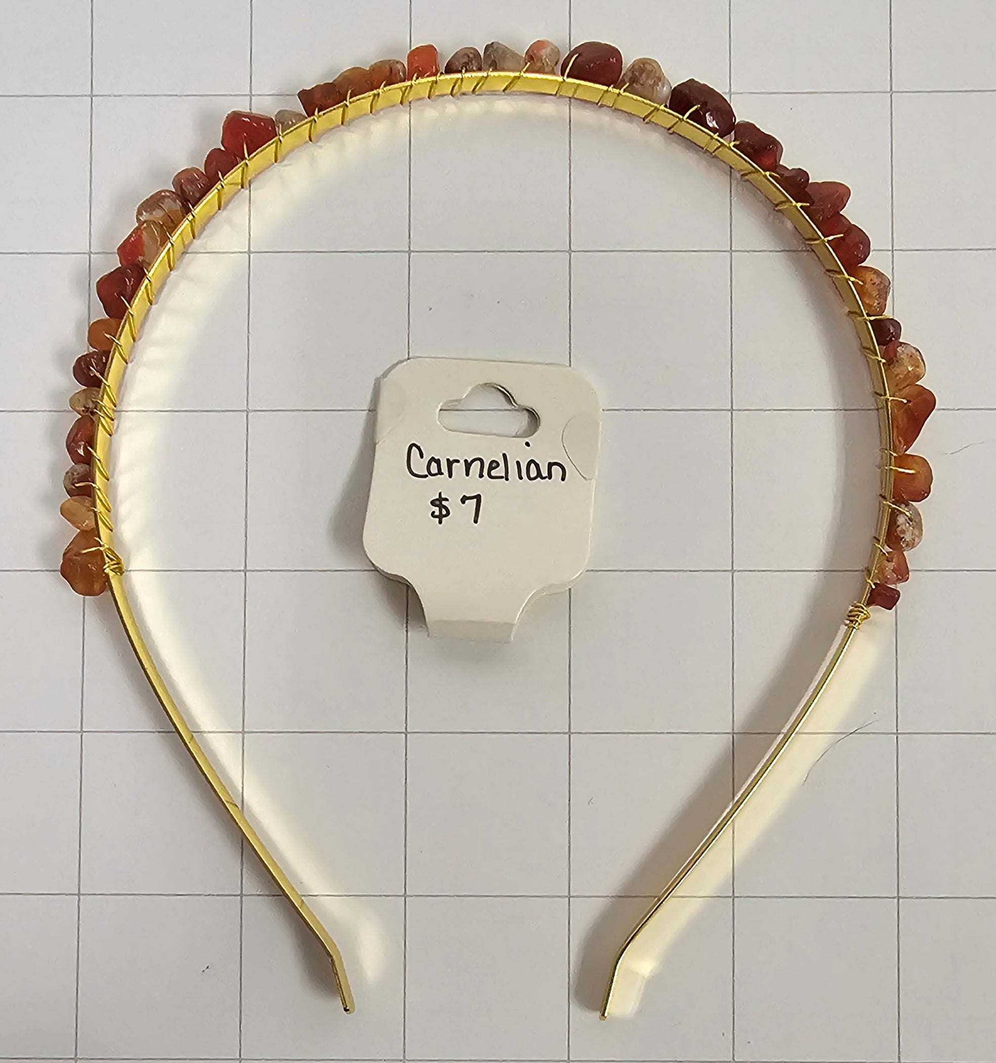 Carnelian Headband