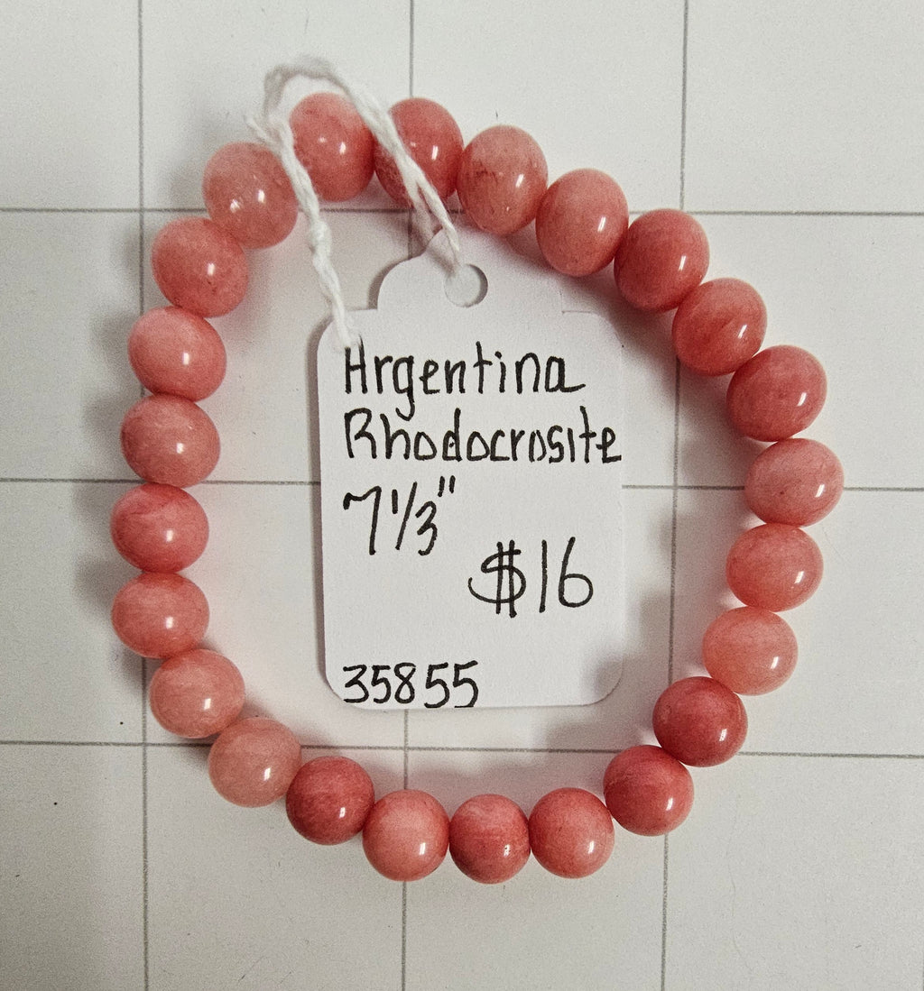 Rhodocrosite slab