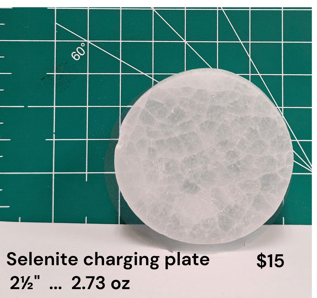 Selenite charging plate