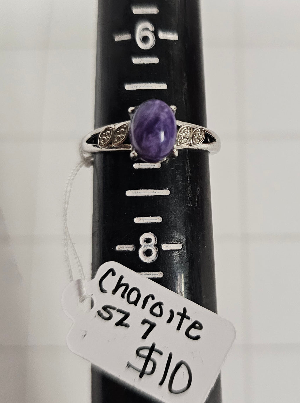Charoite Ring