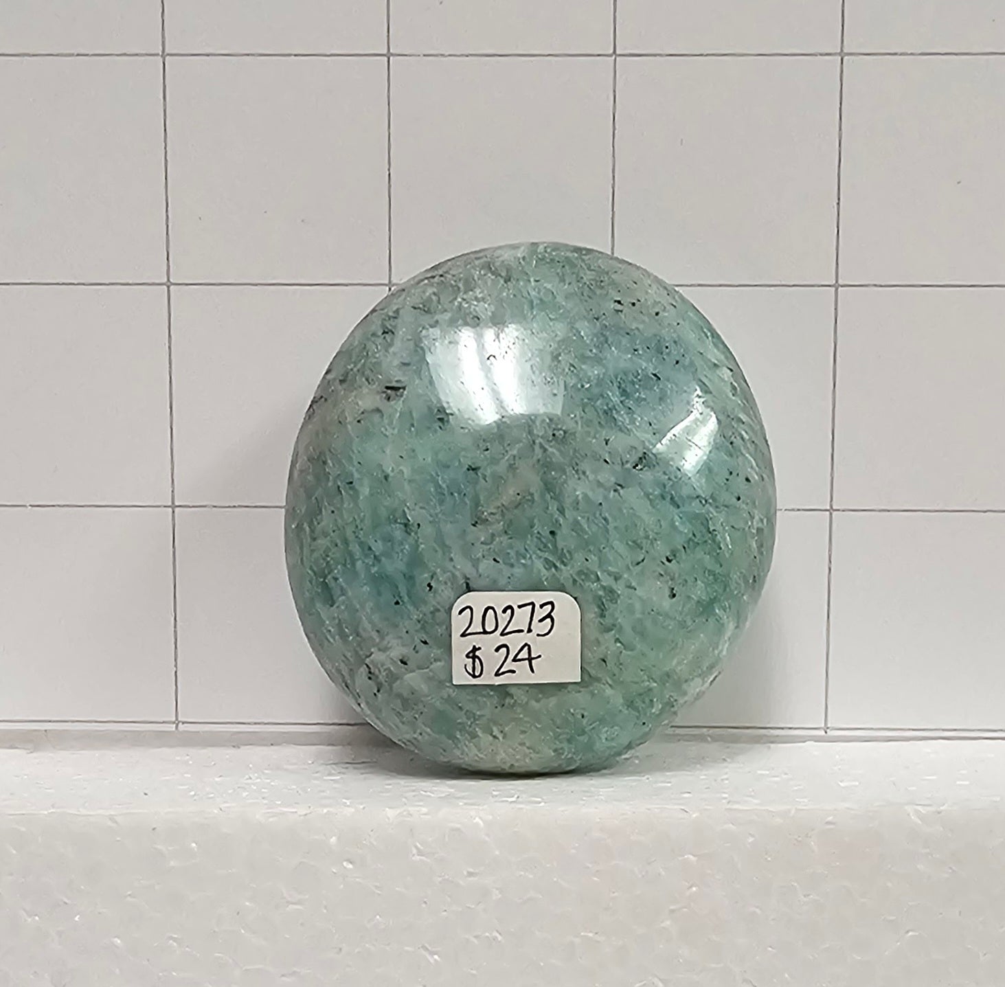 Amazonite Palm Stone
