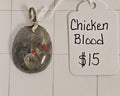 African Chicken Blood Pendant