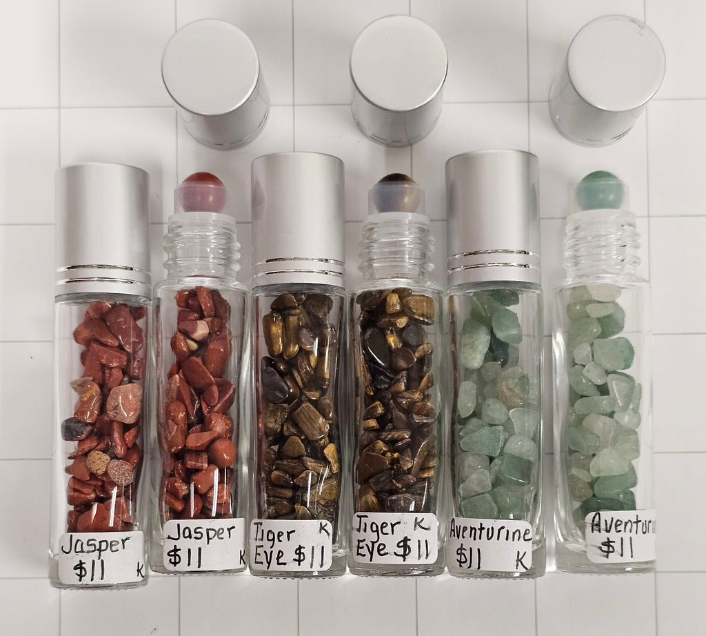 Red Jasper in Roller Bottle