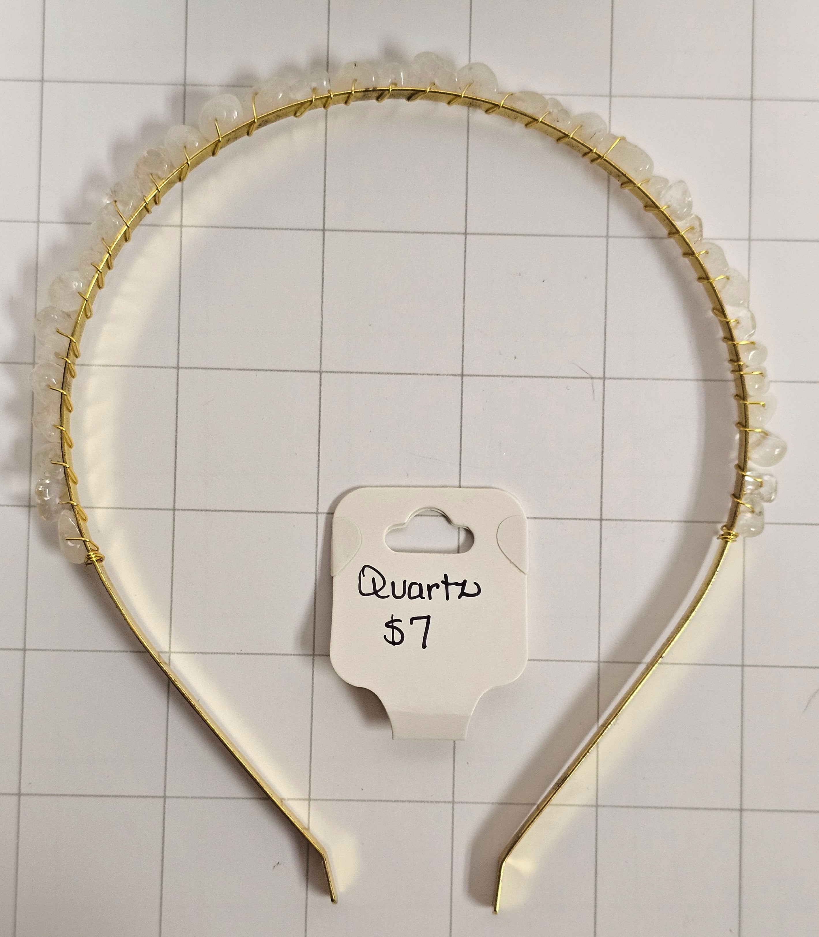 Crystal Quartz Headband
