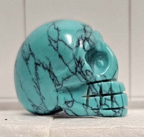 (Dyed) Howlite Skull