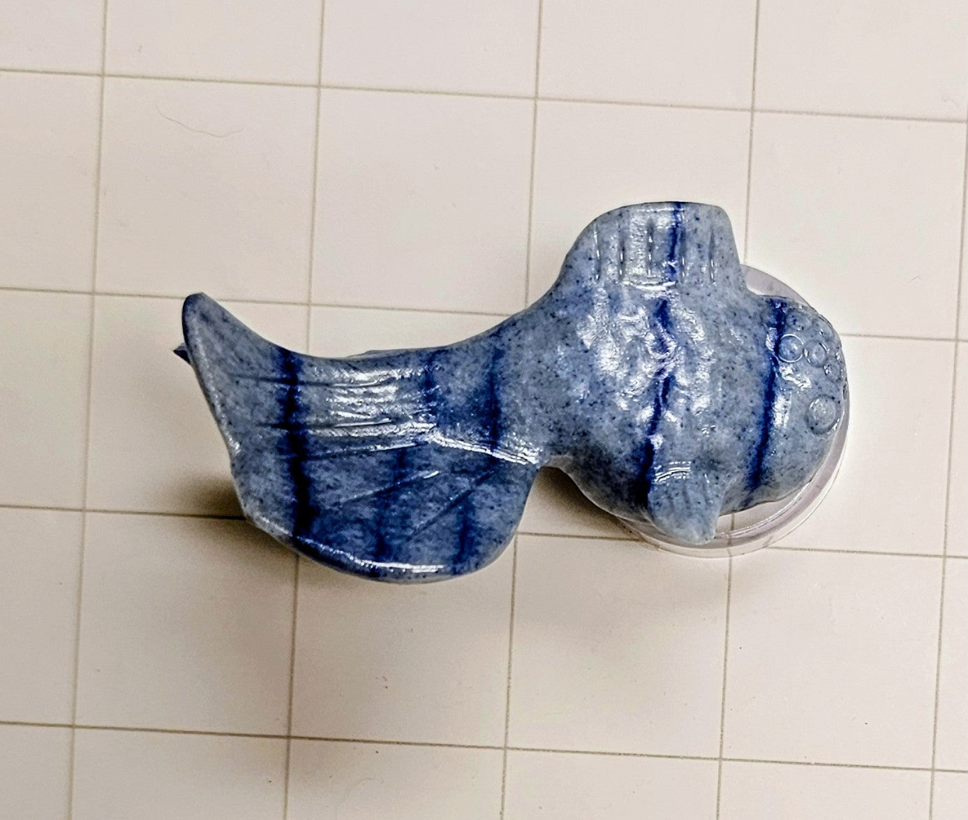 Blue Aventurine Koi Fish