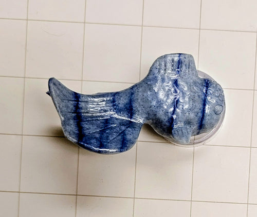 Blue Aventurine Koi Fish
