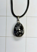 Snowflake Obsidian Necklace