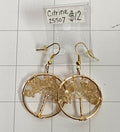 Citrine "Tree of Life" Earrings
