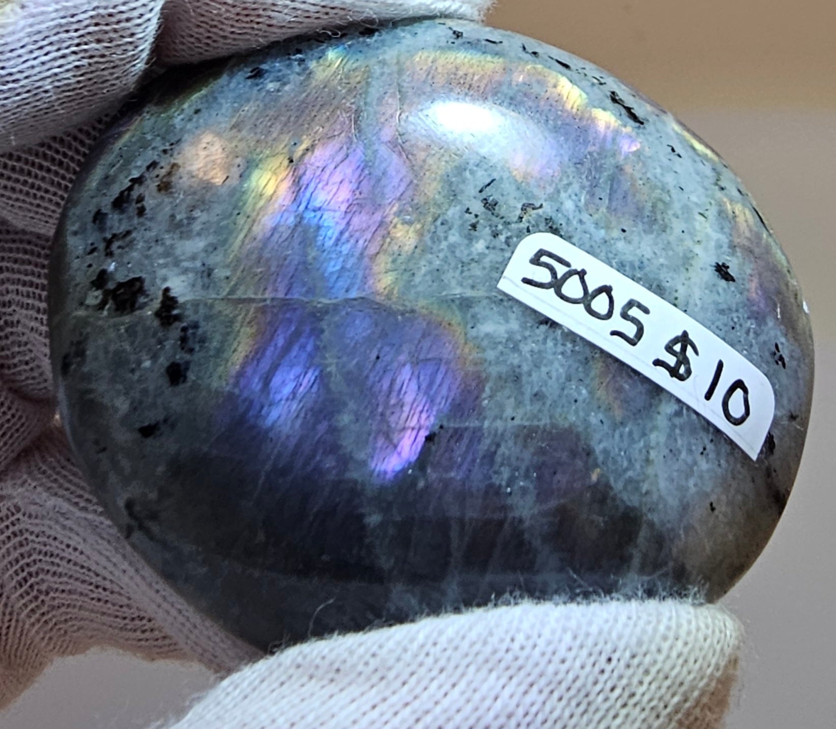 Labradorite Palm Stone