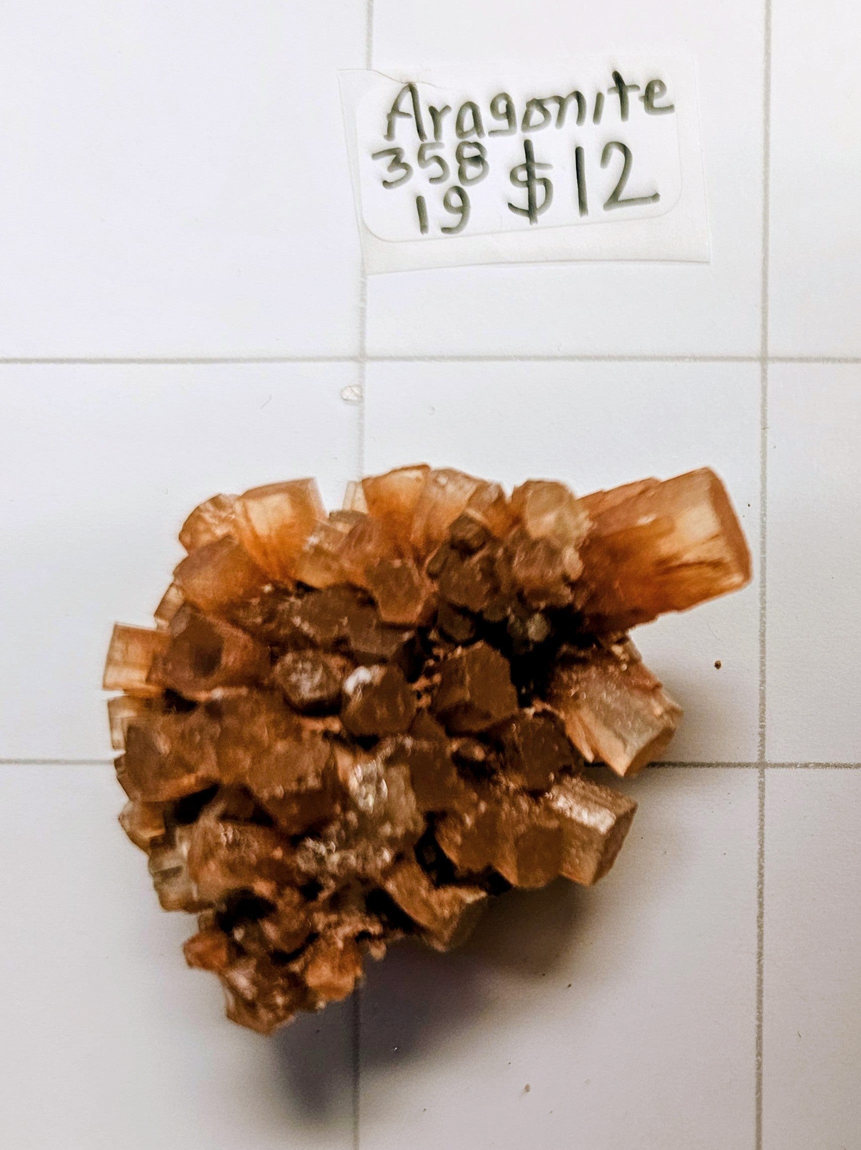 Aragonite Crystal Cluster