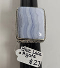 Blue Lace Agate Ring