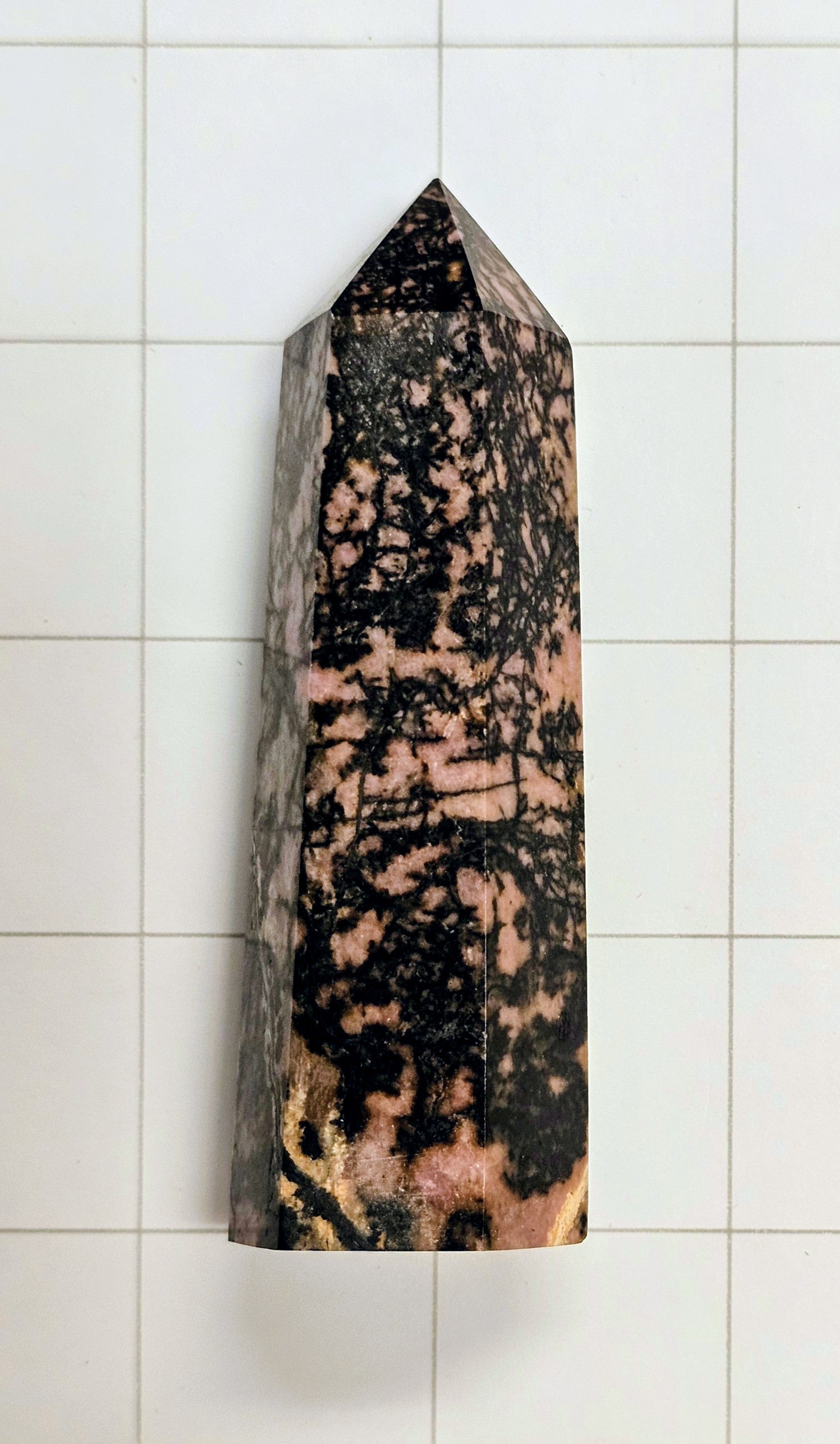 Rhodonite Obelisk