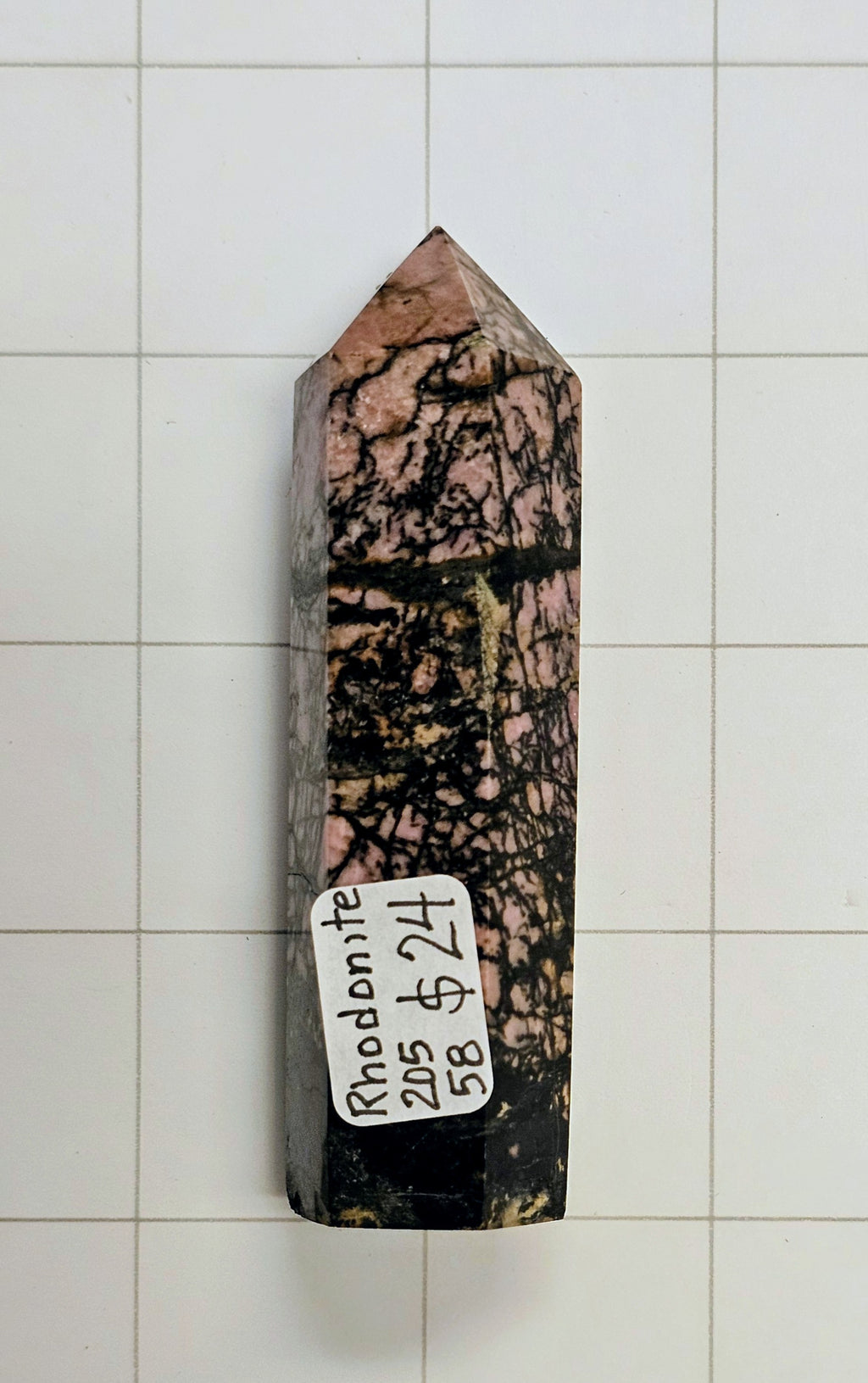 Rhodonite Obelisk