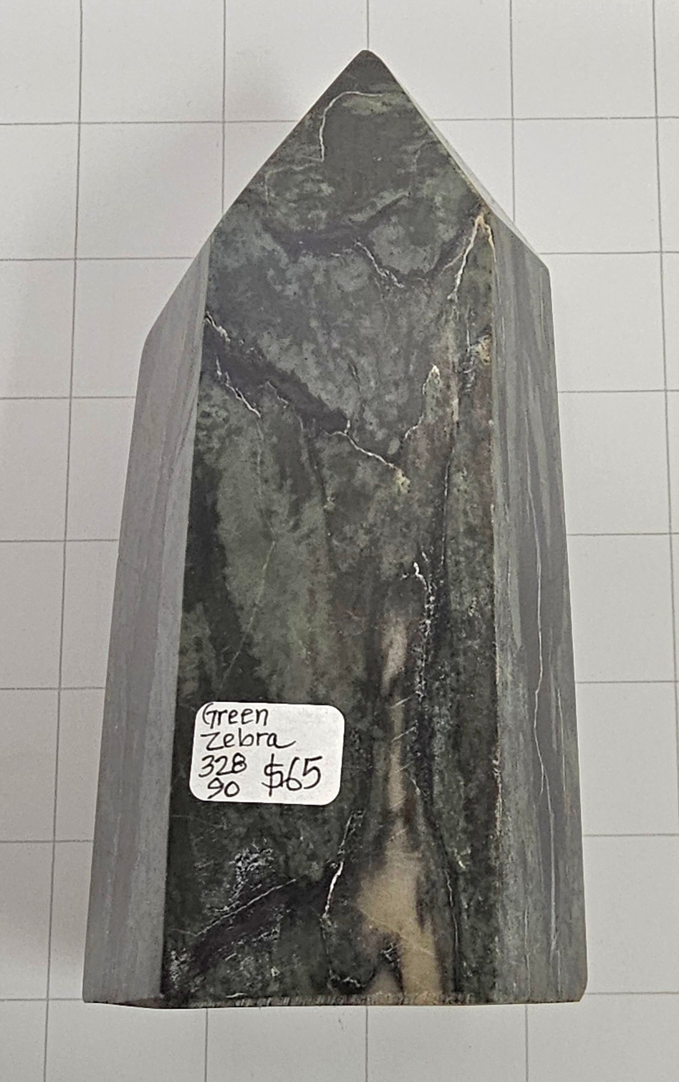 Green Zebra stone